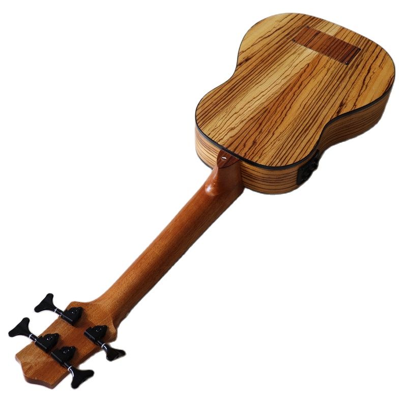 Goki Ukulele "Flower Power" - Kindergitarre Aus Holz, 4 Saiten, 53 Cm, Retro-Design