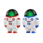 Astronauten-Walkie-Talkie für Kinder in Rot und Blau mit grünem Licht