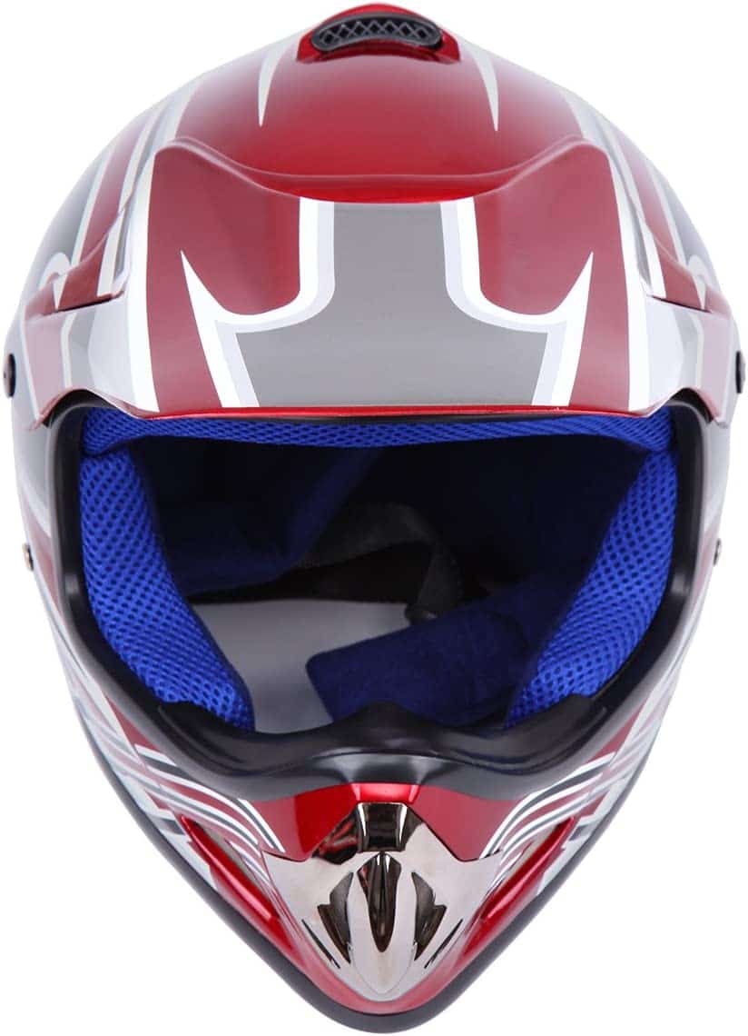 Integralhelm Für Kinder 5-10 Jahre | Abnehmbarer Kinnschutz | Leicht & Atmungsaktiv