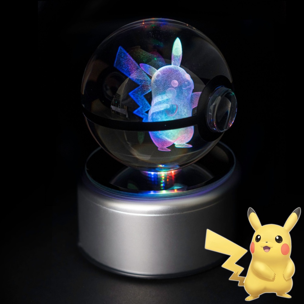leuchtender Pikachu-Pokeball