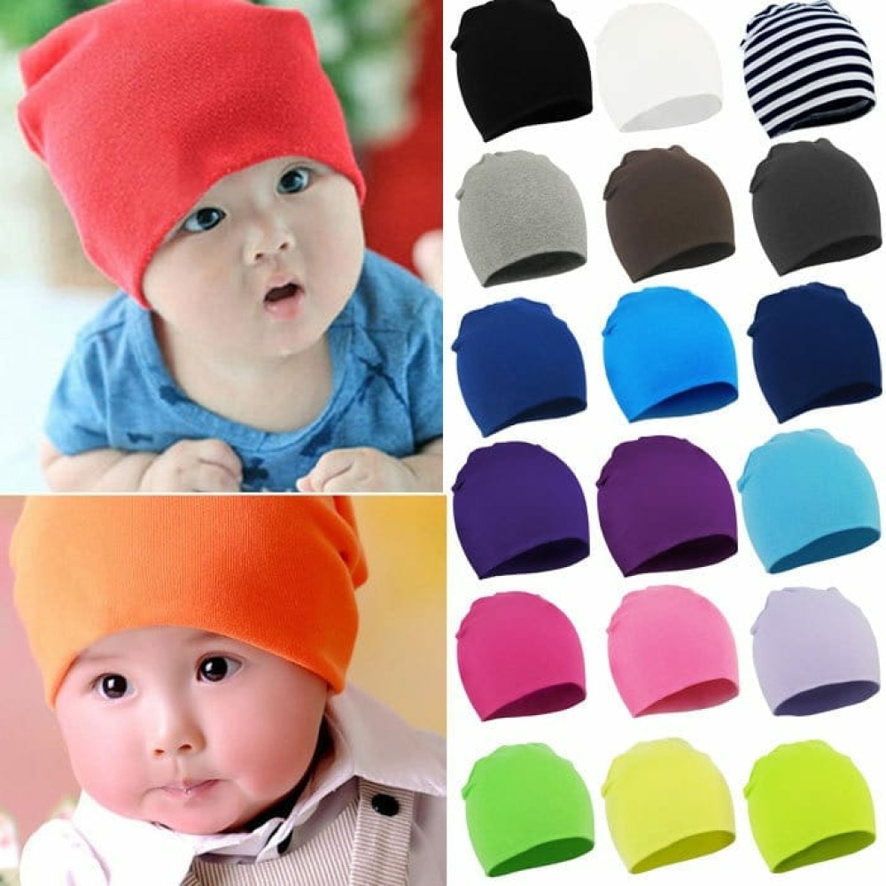 Weiche und warme Mütze für farbenfrohe Babys