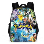 Rucksack aus dem Pokémon-Universum mit Motivfiguren auf dem Rücken