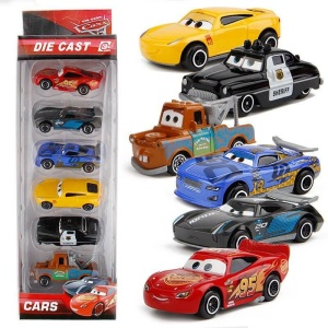 Autos aus dem Film Cars 3 in einer Box mit 6 Stück