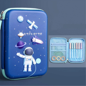 Kinderetui Astronaut blau mit Weltraummotiven