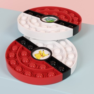 Anti-Stress-Spielzeug für Kinder im Pokeball-Stil mit Pikachu-Motiv