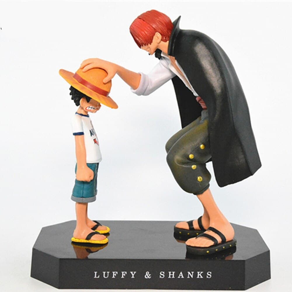 one piece figurine luffy and shanks