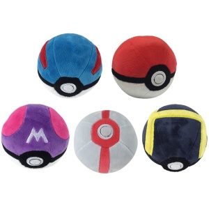 Pokémon Plüsch Pokeball für farbenfrohe Kinder