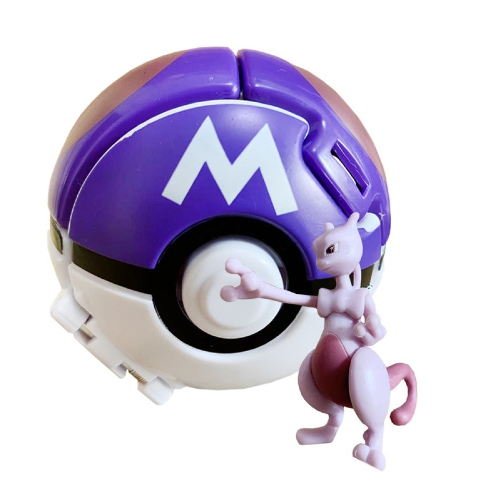 Pokémon Pokeball Kinderfiguren mew mit Pokeball in lila