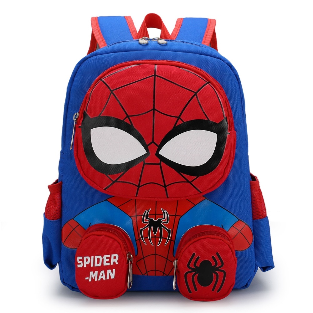 Spiderman-Rucksack für kleine Jungen in Blau und Rot