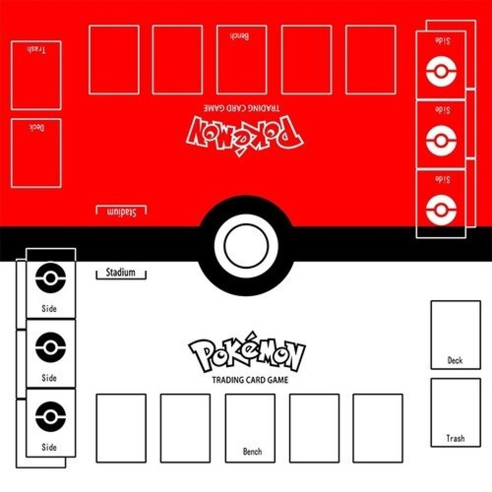 Pokemon pokeball Kartenspielteppich