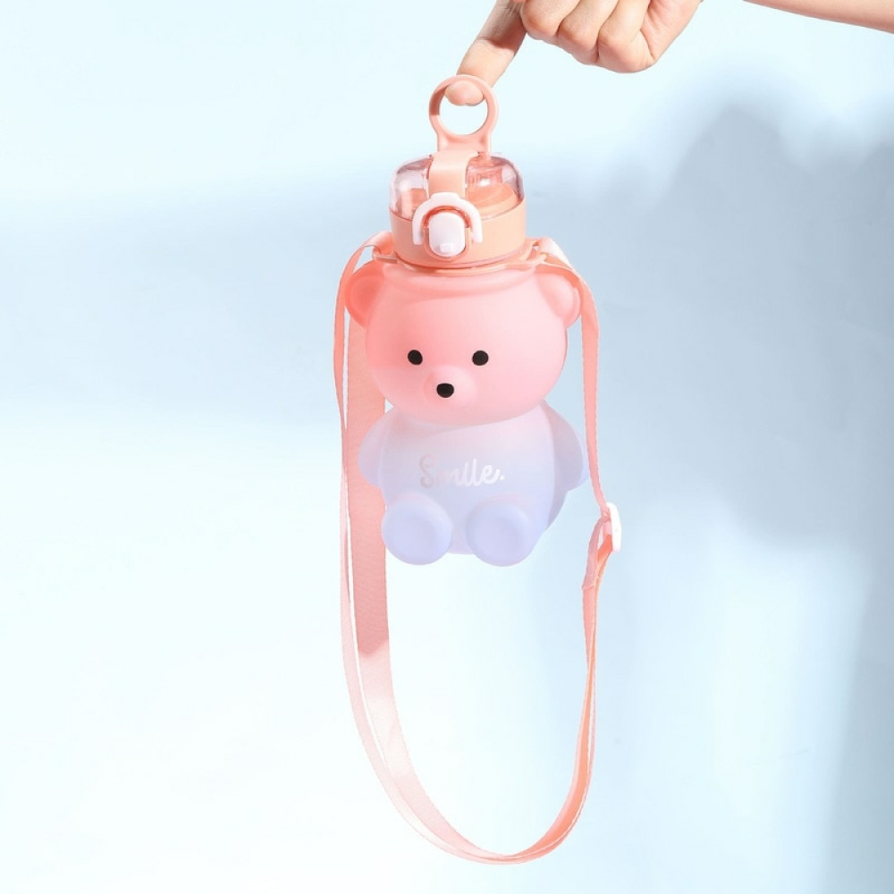 Uikk Bär Kawaii Trinkflasche, Süße Bär Wasserflaschen, 1310 L