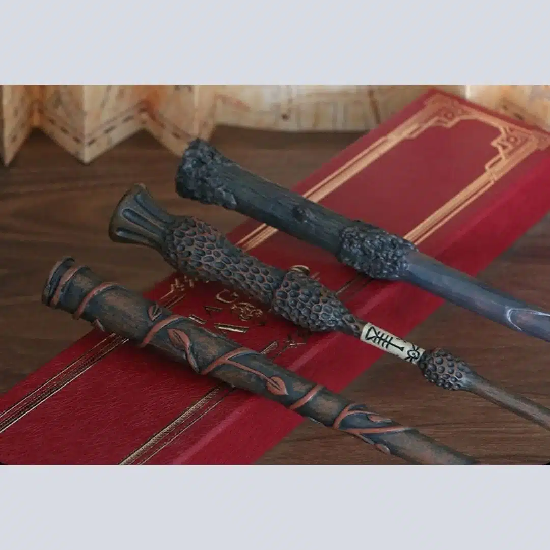 James Potter Wand Harry Potter Zauberstab – James Potter, 37 Cm | Offiziell  Lizenziert Von Noble Collection Draco Malfoy, image size:1080x1080